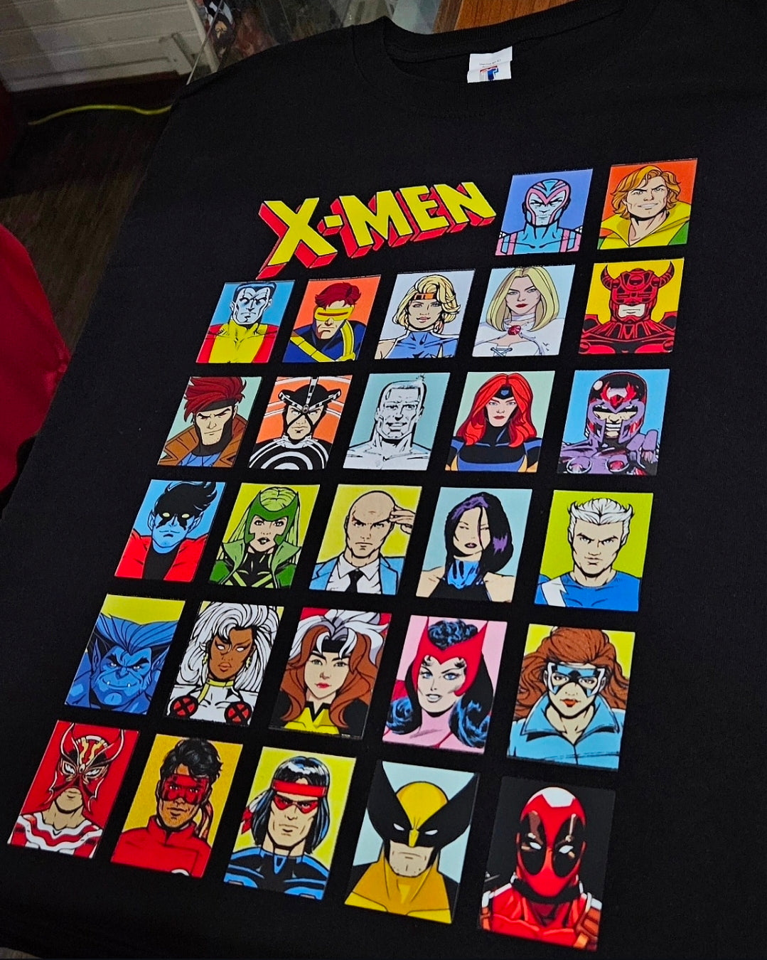 Camiseta X-Men Roster
