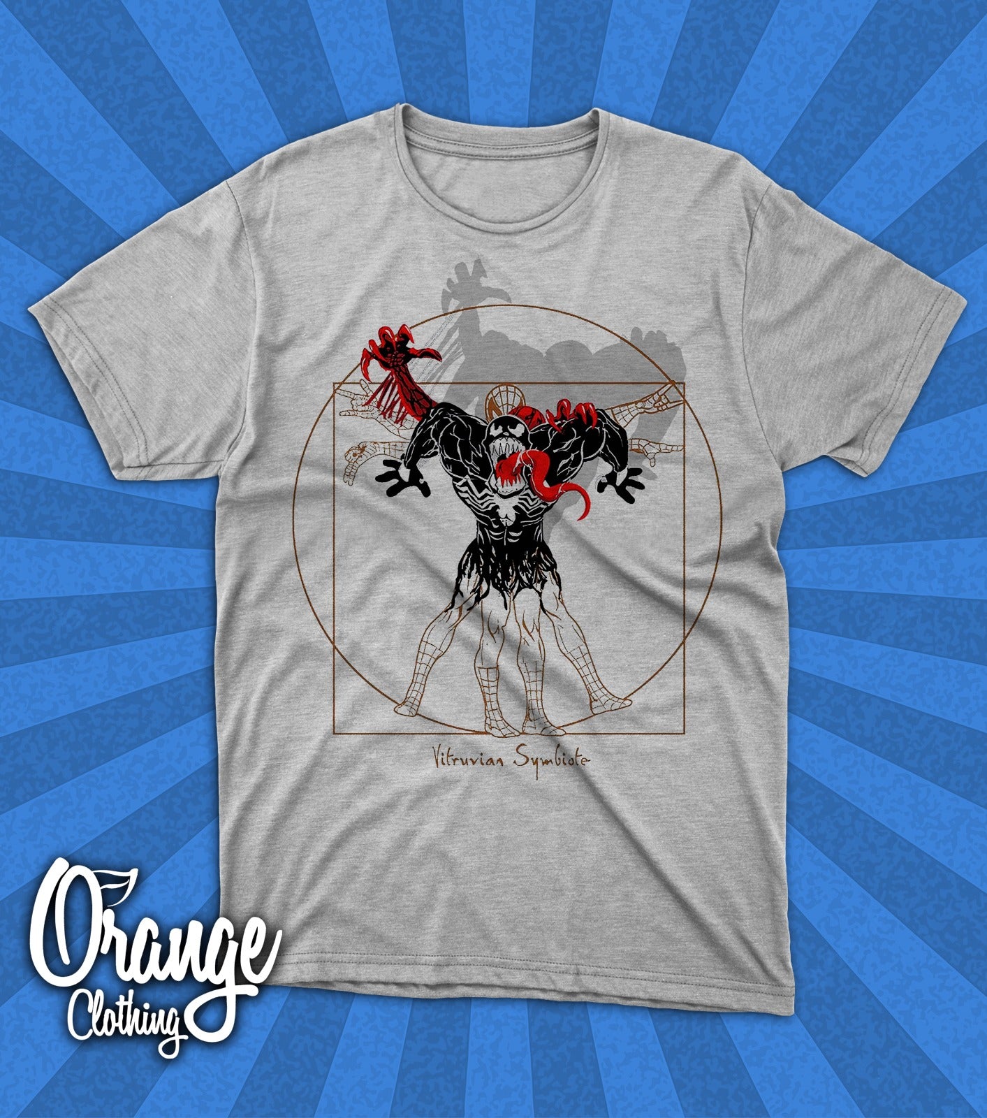 Camiseta Venom - Vitruvian Symbiote