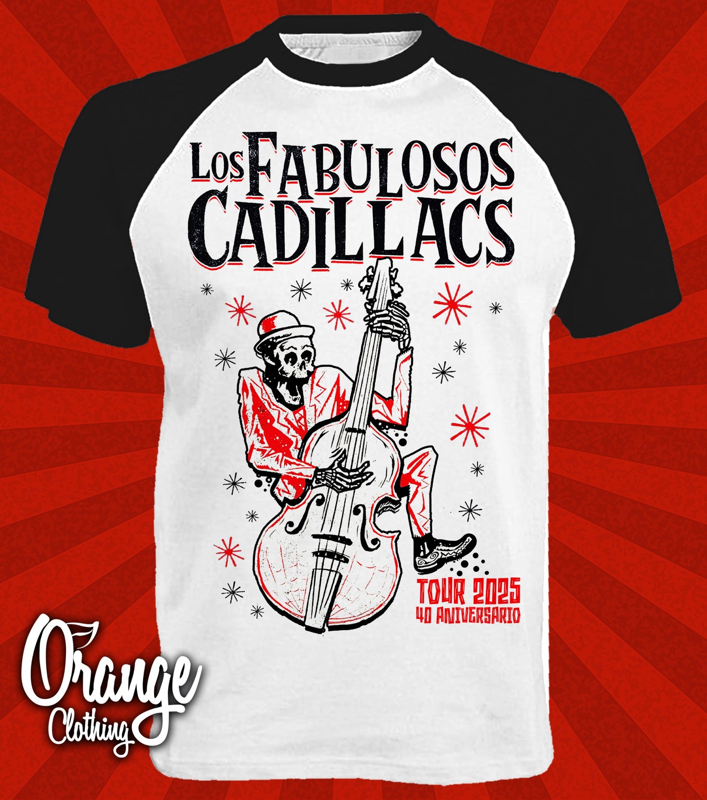 Camiseta Los Fabulosos Cadillacs Tour 2025