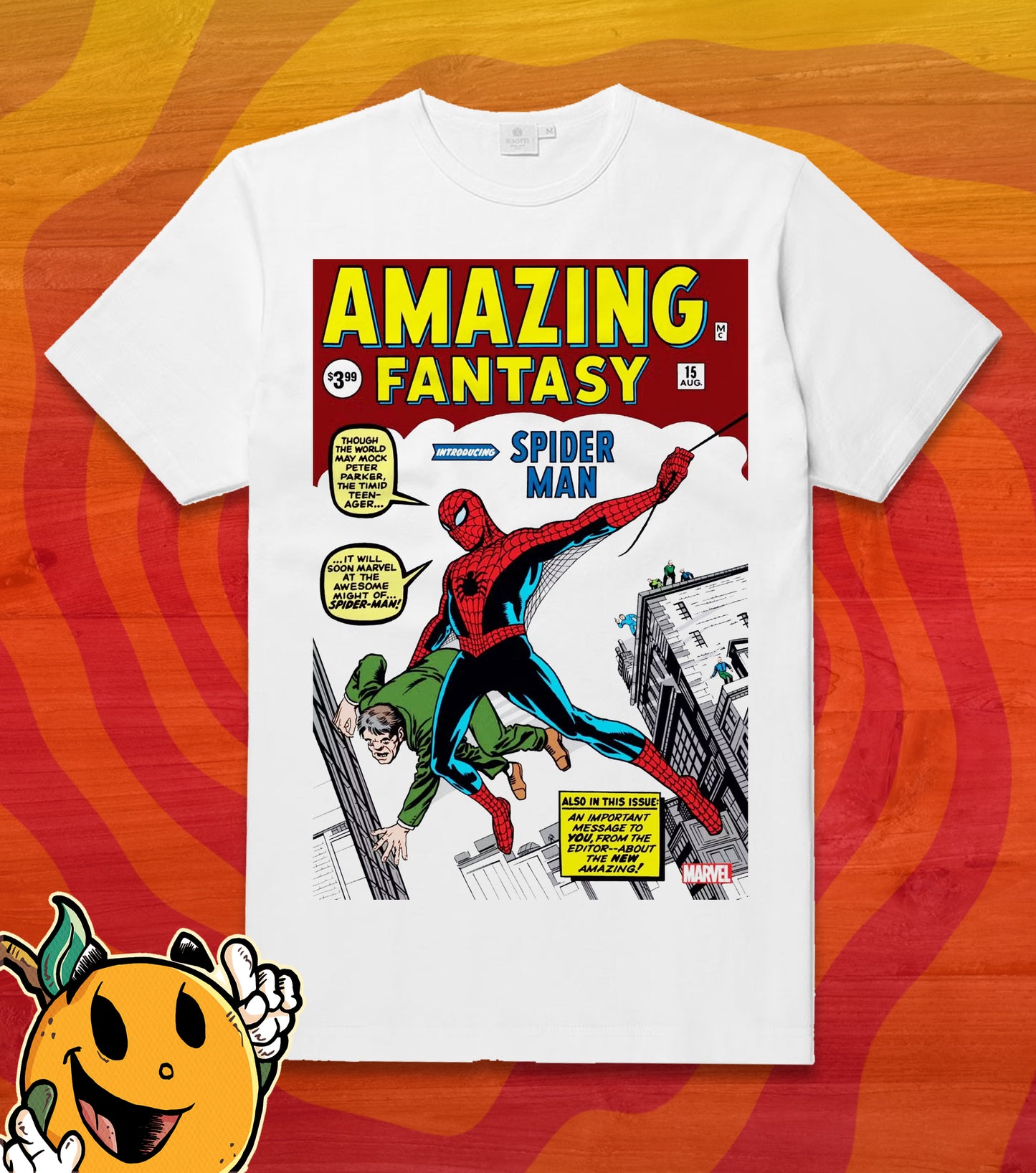 Camiseta Spider Man Amazing Fantasy