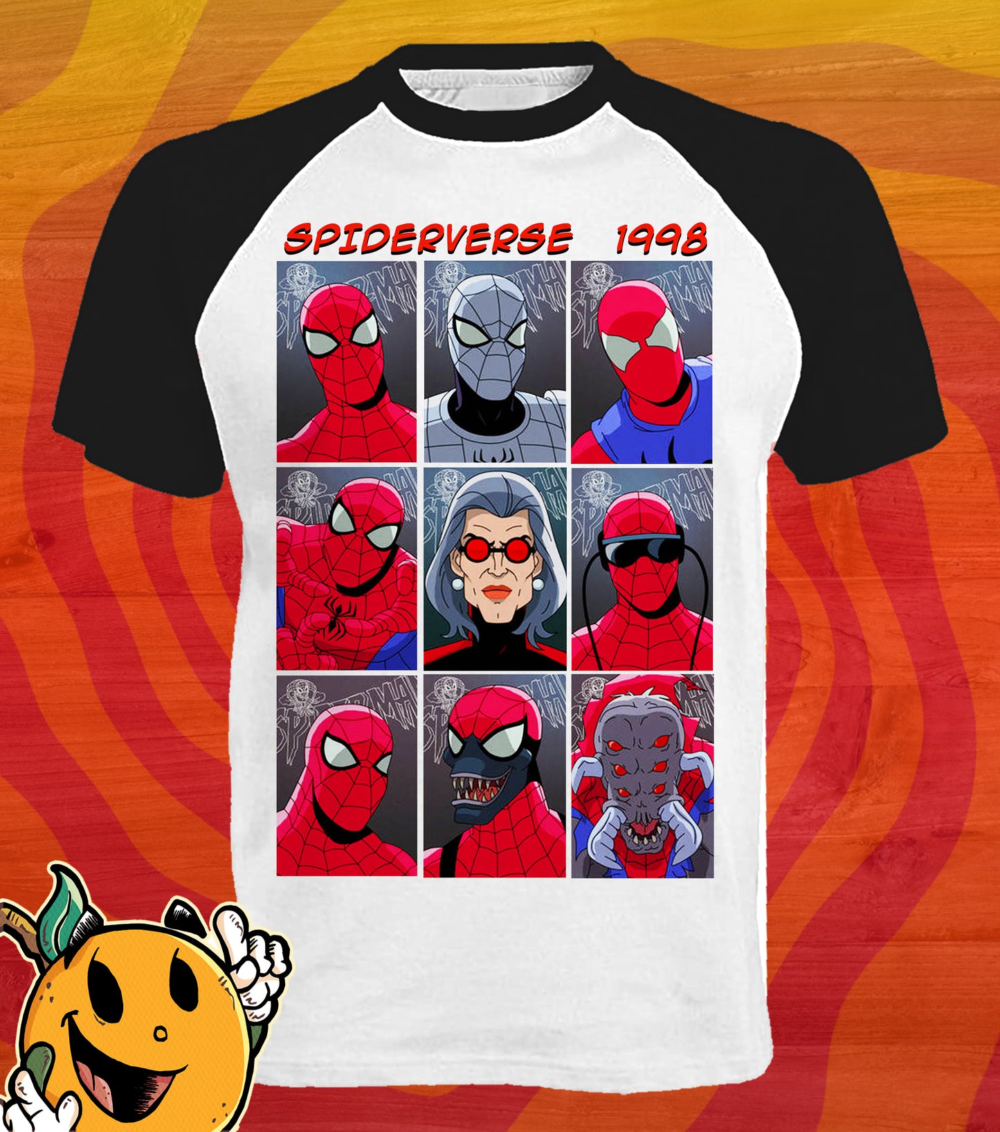 Camiseta Spider Man Spiderverse 98