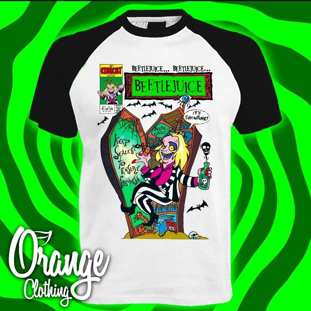 Camiseta Beetlejuice Comic