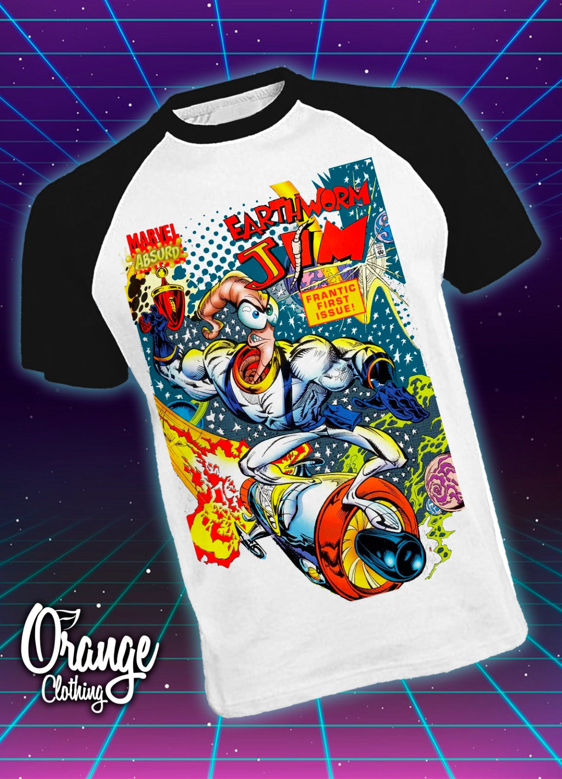 Camiseta Jim Lombriz Comic