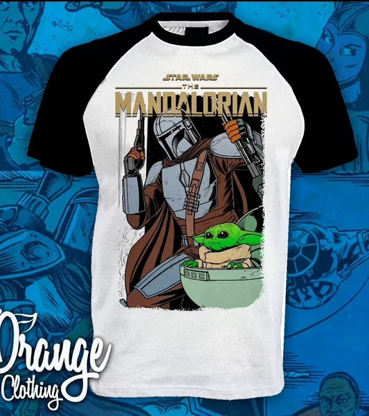 Camiseta Mandalorian Comic