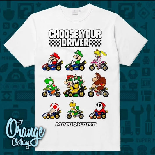 Camiseta Mario Kart