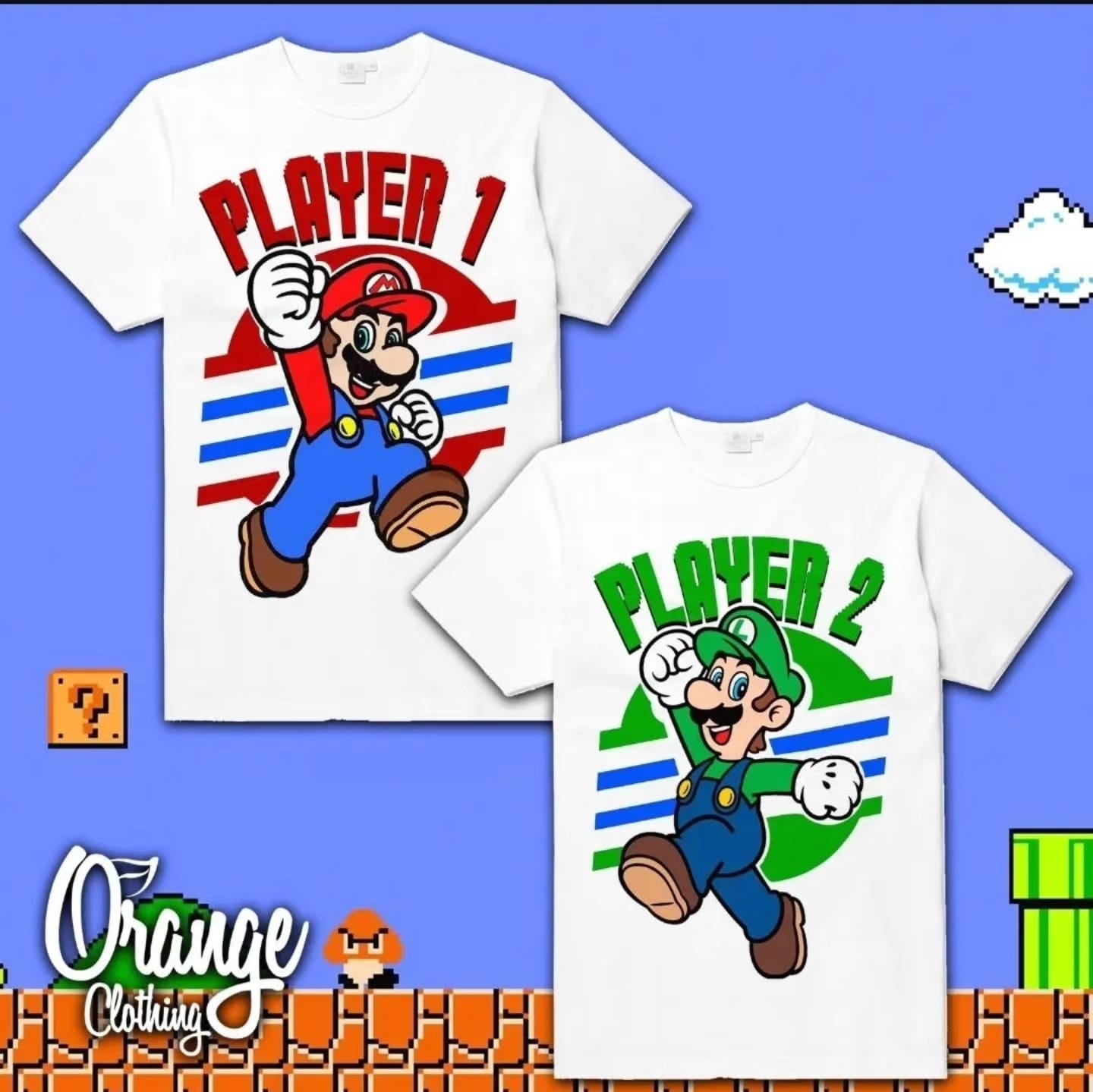 Super Mario - Player 1 - Player 2