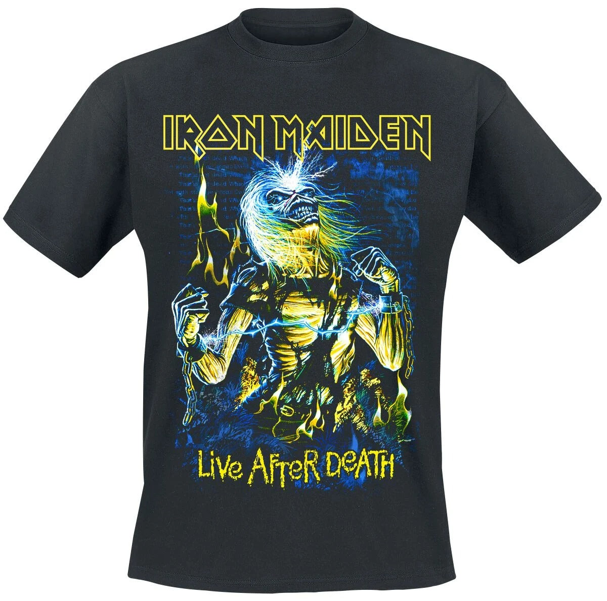 Camiseta Iron Maiden Live After Death