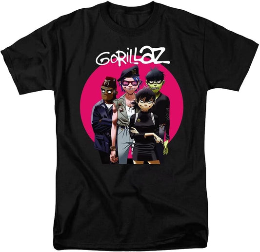 Camiseta Gorillaz Rising Sun