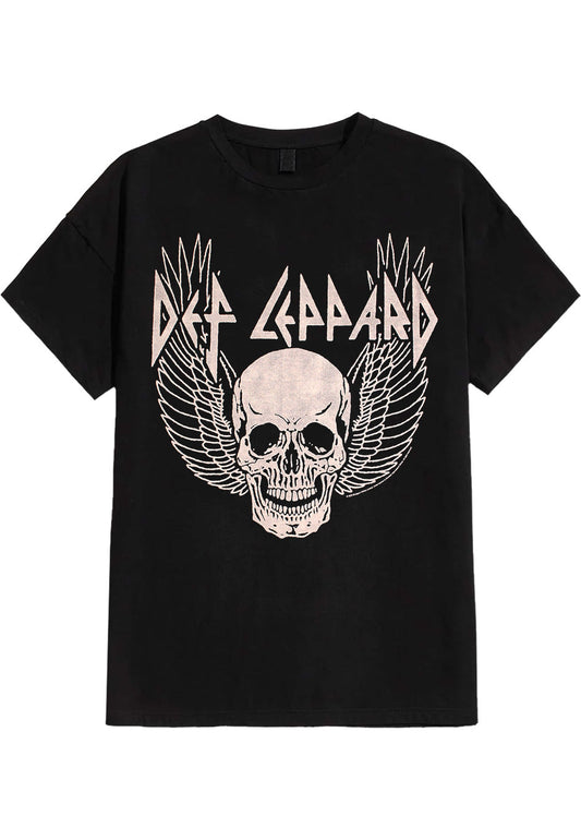 Camiseta Def Leppard Skull