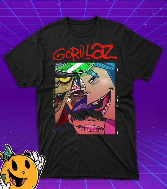 Camiseta Gorillaz Photo