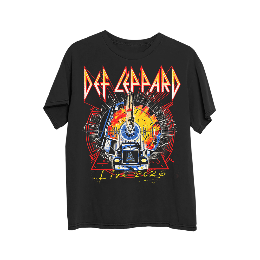 Camiseta Def Leppard Tour 2026