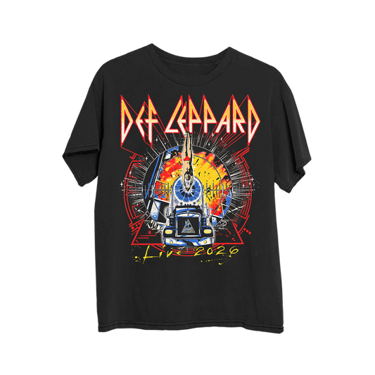 Camiseta Def Leppard Tour 2026